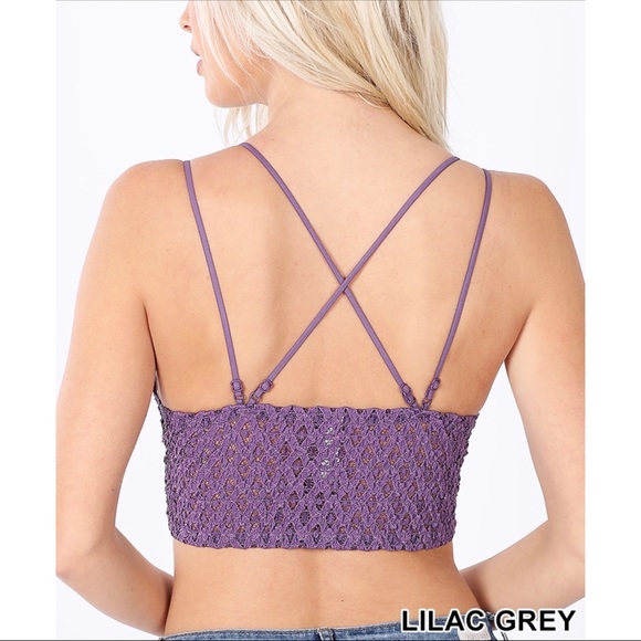🌹Crochet Lace Bralette With Pads - Picture 10 of 13